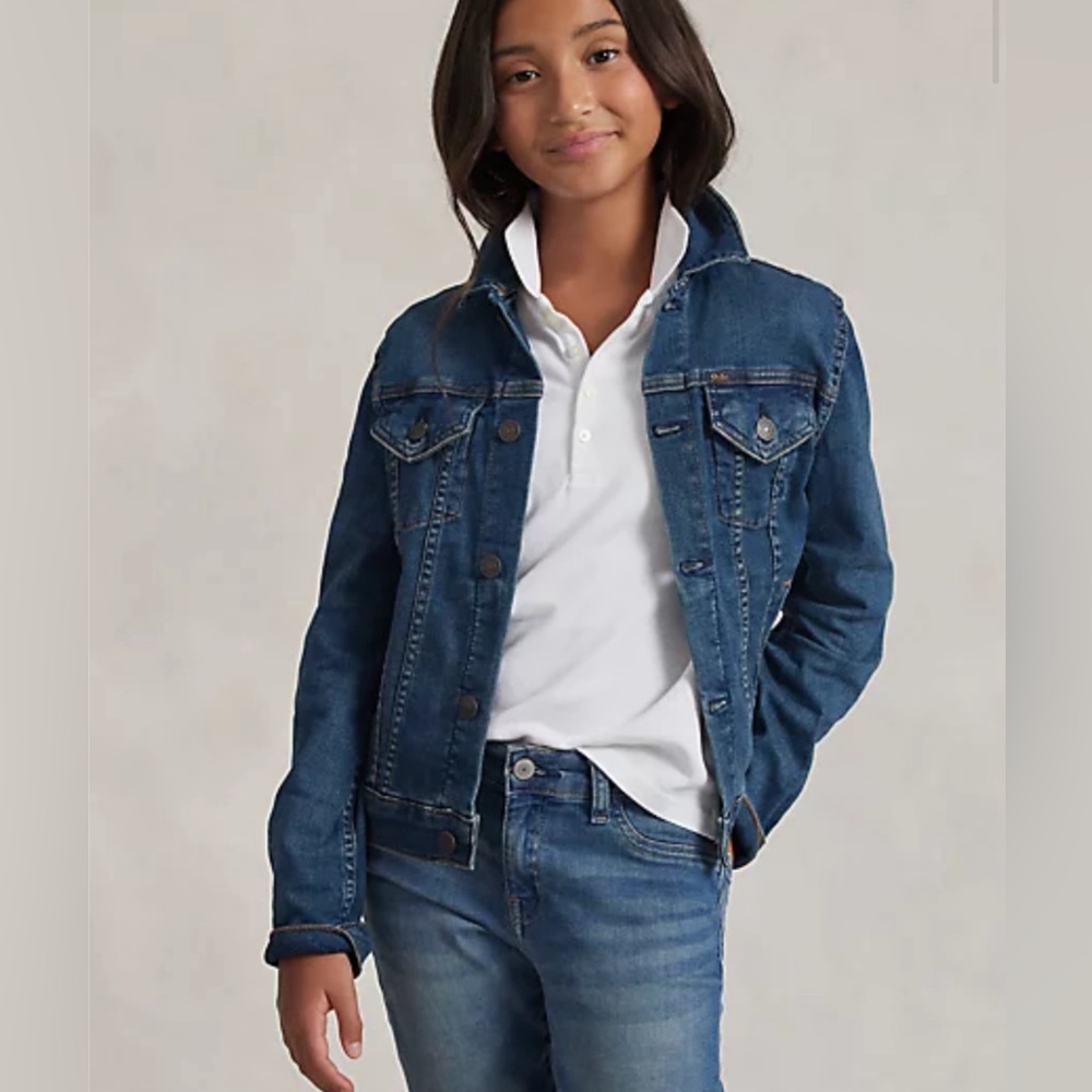 Polo Ralph Lauren  Denim Trucker Jacket Size 16